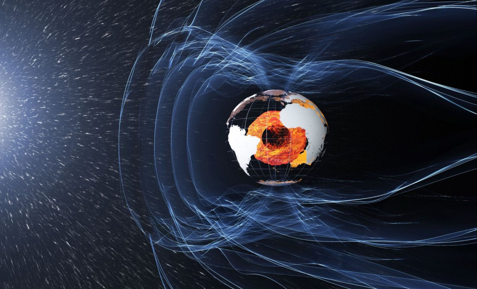 Molten Iron Flow 2,200 km Deep in Earth Reverses, Offering New Insights into Core Dynamics 