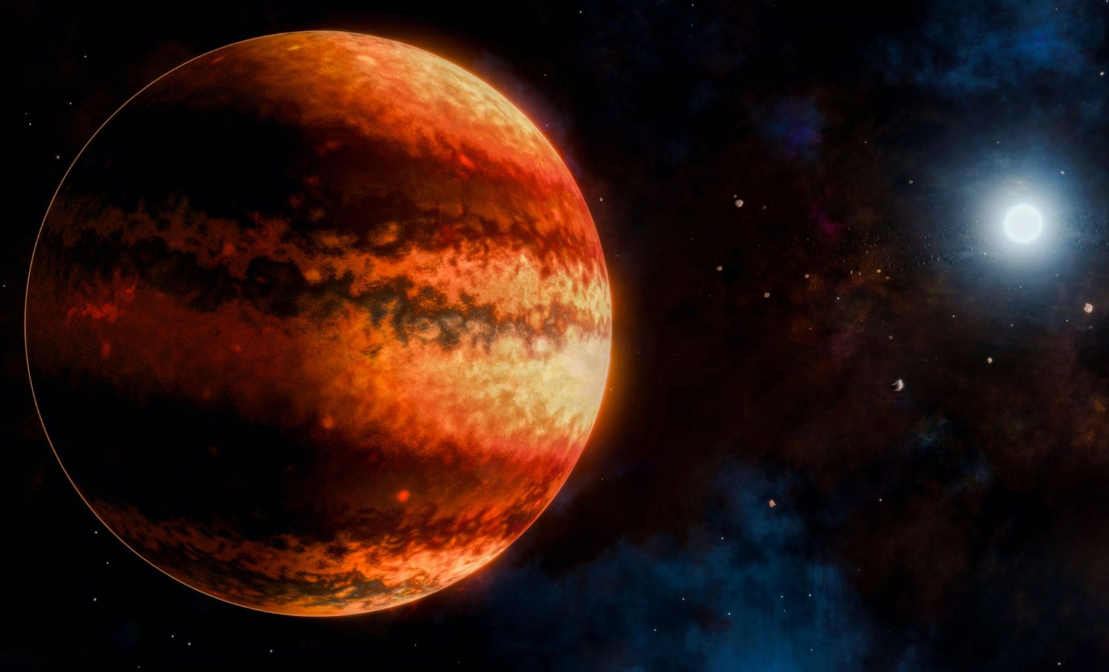 Astronomers Unveil a Massive Exoplanet with a Remarkably Extended Orbit After Years of Tracking 