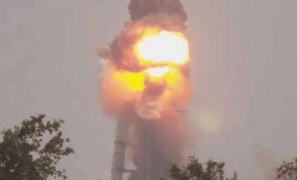 SpaceX’s Starship Raptor Engine Test Ends in Explosion at McGregor Facility