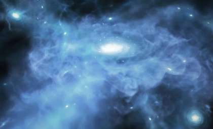 James Webb Telescope Uncovers Pristine Cold Gas Fueling Early Galaxies