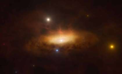 Cosmic Spectacle: Sudden Ignition of a Giant Black Hole Illuminates Distant Galaxy