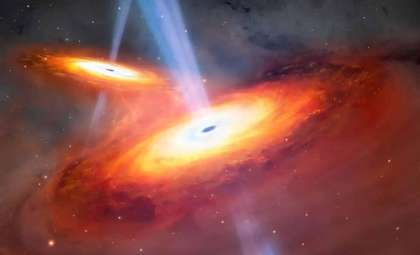 Astronomers Unveil the Farthest Known Duo of Merging Quasars
