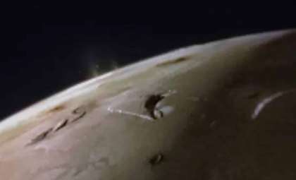 Juno Spacecraft Reveals Intense Volcanic Activity on Jupiter's Moon Io