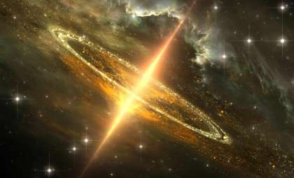 Supermassive Black Hole Ignition Sparks Intense Glow in Remote Galaxy
