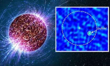 U.S. Navy Intern Uncovers Fast-Spinning Pulsar Within Our Galaxy