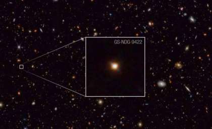 James Webb Telescope Reveals Gas-Dominated Galaxy from Early Universe
