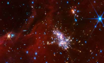 Webb Telescope Unveils Star Birth in Milky Way’s Remote Outer Regions