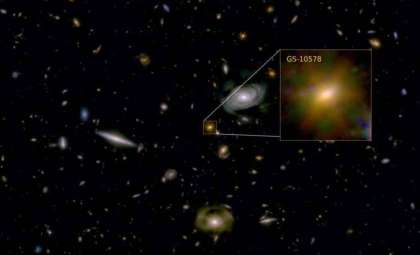 James Webb Telescope Reveals Black Hole Halting Star Formation in Distant Galaxy