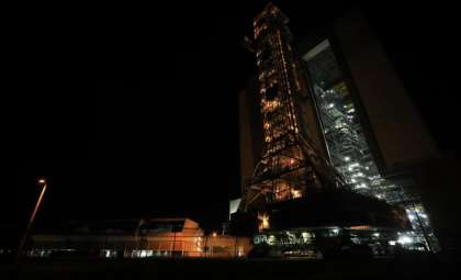 NASA’s Titan Crawler Hits Key Milestone as Artemis II Launch Readies for Liftoff
