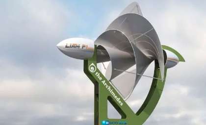 Silent Wind Turbine from the Netherlands Challenges Solar Panels in Urban Renewable Energy