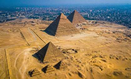 Space Technology Illuminates How Ancient Egyptians Built the Giza Pyramids