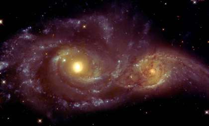 NASA Unveils Eerie ‘Eyes’ of Interacting Galaxies Gazing Across 80 Million Light-Years