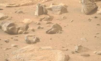Mars Rover Captures Image of a ‘Frowning Face’ on the Red Planet