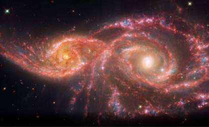 Webb and Hubble Unveil Stunning ‘Blood-Soaked Eyes’ Galaxies in Striking Detail