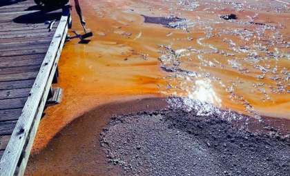 Yellowstone Ranger Steps In After Visitor Vandalizes Iconic Old Faithful Geyser