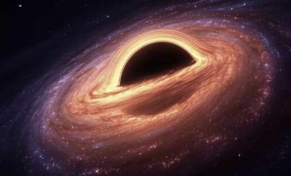 Astronomers Detect an Unconventionally Rotating Black Hole in Galaxy NGC 5084