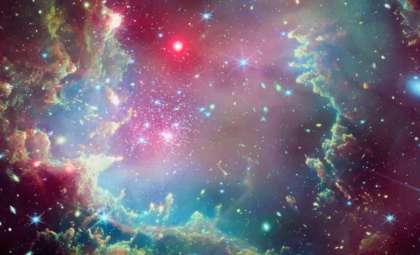 James Webb and Chandra Reveal a Stunning Cosmic Ornament in a Nearby Galaxy