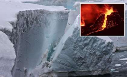 Could Melting Antarctic Ice Ignite Massive Volcanic Activity?