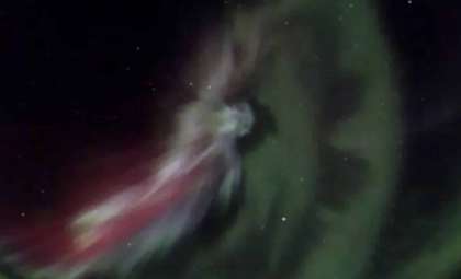 Researchers Identify Unusual Pale Grey Glow Within Northern Aurora Displays