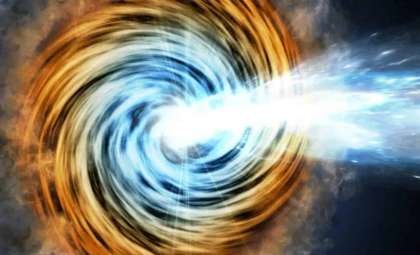 Astronomers Detect Ancient Supermassive Black Hole Emitting Intense Energy Jet Toward Earth