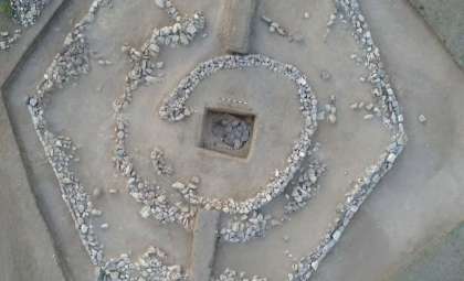 Ancient Hexagonal Pyramid Unearthed in Kazakhstan Reveals Bronze Age Mysteries