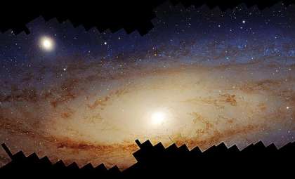 A Stunning 417 Megapixel Panorama of Andromeda Reveals Its Turbulent History