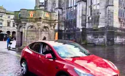 Edinburgh Couple Faces Massive Repair Costs After Tesla Fails in Rainstorm