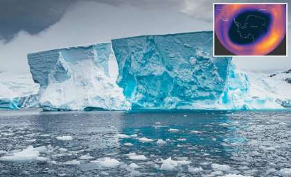 Antarctic Ozone Hole Is Healing and Expected to Close Within a Decade