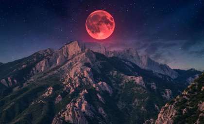 Experience the Fiery Red Worm Moon and Total Lunar Eclipse in March