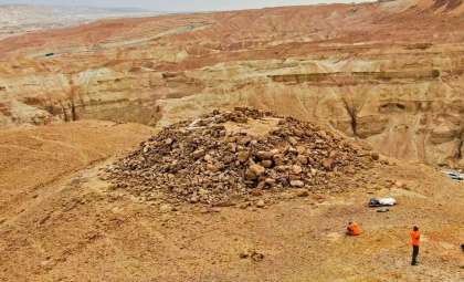 Ancient 2,200-Year-Old Pyramid Unearthed in Judean Desert Reveals Hellenistic Treasures