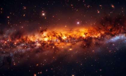 Astronomers Unveil Enormous, Dust-Shrouded Galaxies Hidden Nearby
