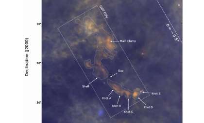 New Giant Molecular Cloud Identified in Milky Way's Central Bar 23,000 Light Years Away