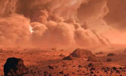 Electrified Dust Whirlwinds on Mars Could Threaten Rover Operations