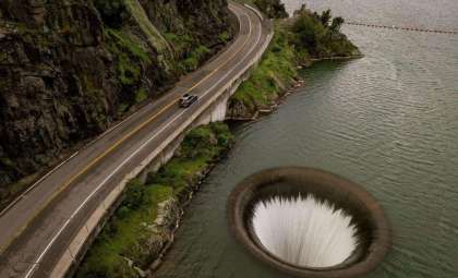 California’s Enormous Lake Berryessa Vortex Reactivates After Six Years