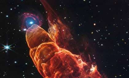 James Webb Space Telescope Captures Unprecedented Image of a Star Being Born