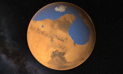 Enormous Subsurface Ice Deposit Discovered on Mars Could Flood the Planet