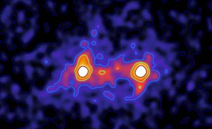 Scientists Detect Dark Matter Bridge Linking Merging Galaxies in Perseus Cluster
