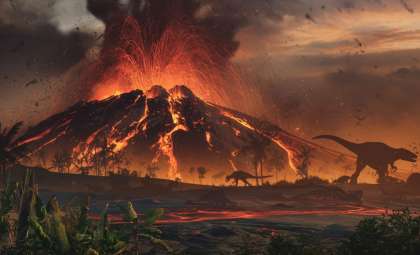Volcanic Eruptions Could Rival Asteroid Impact in Dinosaurs' Extinction, New Studies Reveal