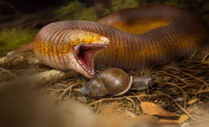 Unveiling the Largest Worm Lizard Species from 50 Million Years Ago