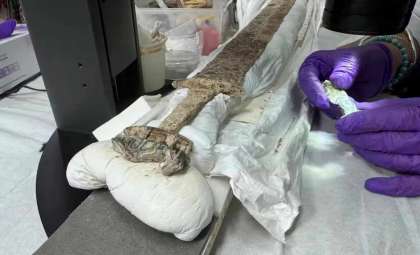 Ancient Sixth-Century Sword Unearthed Reveals Anglo-Saxon Mysteries