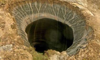 Massive Methane Crater Uncovered in Siberia’s Arctic Permafrost