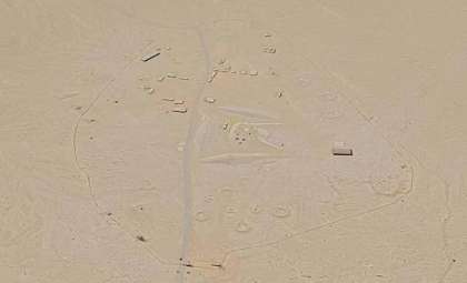 Intriguing ‘Portal-Like’ Formation Near Egypt’s Pyramids Captivates Online Communities
