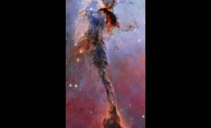 Hubble Reveals Stunning New View of Gigantic ‘Pillar of Creation’ in Eagle Nebula