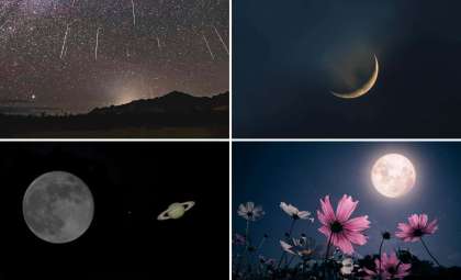 Celestial Highlights of May: Meteor Storms, Moon Phases, and Planetary Showcases