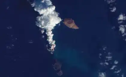 New Island Emerges in the Red Sea Following Rapid Volcanic Eruption