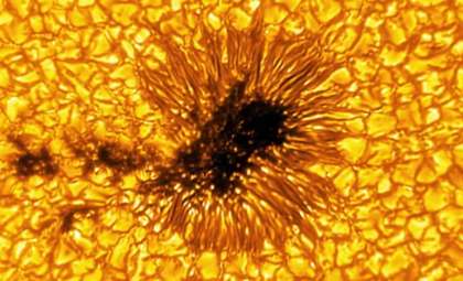 Record-Breaking Solar Telescope Captures Massive Sunspot Larger Than U.S. Continent