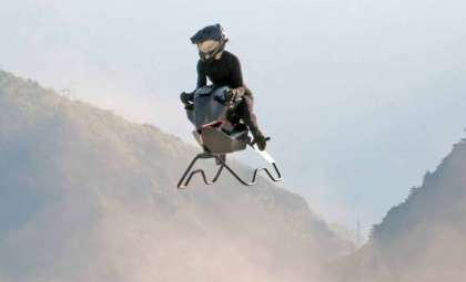 Jet-Powered Airbike Soars at 124 MPH, Ushering in a New Era of Personal Flight
