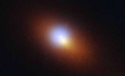 Hubble Detects Drifting Supermassive Black Hole Destroying Star 600 Million Light-Years Away