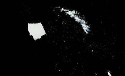 New Satellite Photos Capture the Dramatic Breakdown of Antarctic Iceberg A-23A