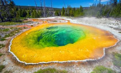 Discovery of Enormous Ancient Viruses in Yellowstone’s Acidic Hot Springs Redefines Life’s Origins